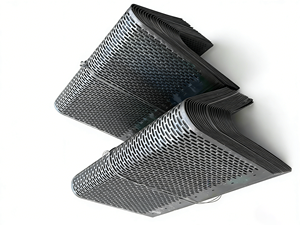 Maille perforée en fil d'acier <span class=keywords><strong>pour</strong></span> le criblage industriel, la filtration et la ventilation, maille de protection sur mesure - Product Image 4