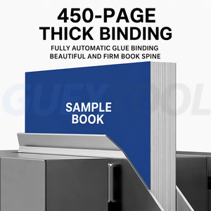 Automatic Desktop Small Glue <b>Binding</b> <b>Machine</b> Hot Melt Glue Particles <b>Binding</b> <b>Machine</b> for Bidding Documents Books Papers Reports - Product Image 5