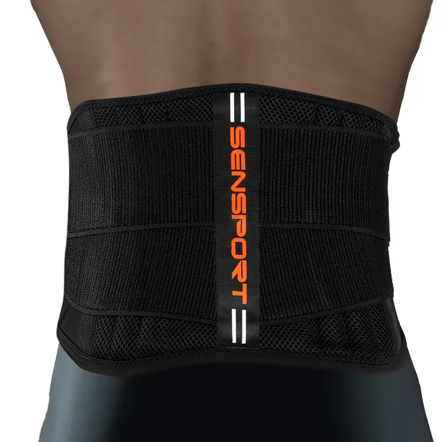 Renfort dorsal avec coussin lombaire soutien compression ciblée sangles de correction de posture