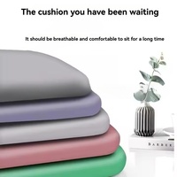 Coussin de siège confortable pour chaise de bureau et de restaurant, en mousse à mémoire de forme à rebond lent, idéal pour les longues sessions d'assise, pour étudiants