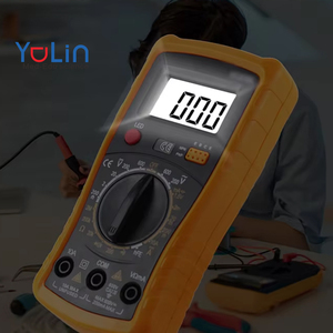 Multímetro Digital Anti-caída, Probador de Circuitos Electrónicos, Profesional, con Rango Automático, para Uso Escolar y de <span class=keywords><strong>Física</strong></span> - Product Image 1