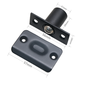 Unità di ricambio <span class=keywords><strong>per</strong></span> chiusura a molla a sfera <span class=keywords><strong>per</strong></span> porta dell'armadio di vendita calda in chiusura a sfera <span class=keywords><strong>per</strong></span> porta regolabile con chiusura a sfera con piastra di sciopero - Product Image 6