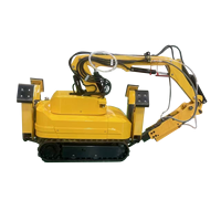Meilleur robot télécommandé de lutte contre l'incendie et de démantèlement