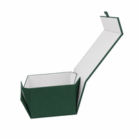 Boîte en papier rigide de luxe avec logo personnalisé professionnel, fermeture magnétique, laminage mat, gaufrage, revêtement UV pour les petites entreprises