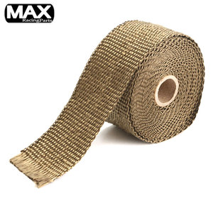 Max 2 "5M 10m 15m 20m đa tạp cách nhiệt Titan ống xả nhiệt dọc sợi Titan - Product Image 4