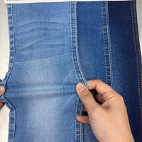 Jeans de Mezclilla para Hombre al por Mayor, Tela Elástica de Algodón y Spandex de 10 oz, 98% Algodón, 2% Spandex, 170 cm de Ancho