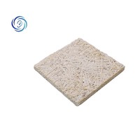 Panneau acoustique en laine de bois, panneau d'absorption acoustique, panneau mural en fibres de ciment pour isolation phonique, panneau en laine de bois
