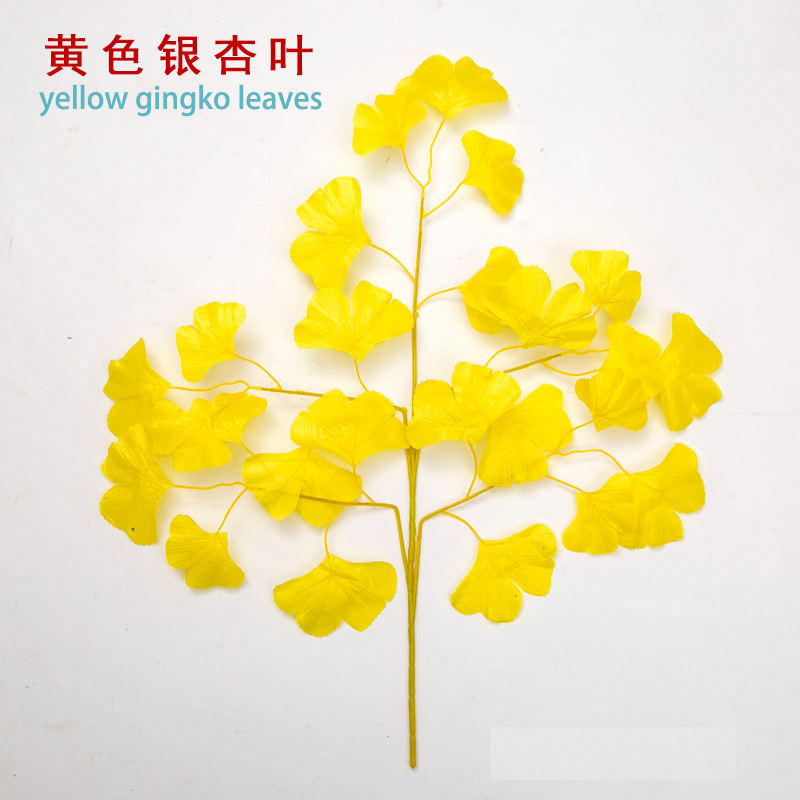 ใบแปะก๊วยสีเหลือง