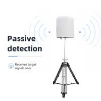 Détecteur de drones fixe longue portée 10KM, 100MHz-6000Hz RF, dispositif de détection et de localisation passifs de drones, détecte DJI Mini Air Mavic FPV