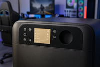 Panneau acrylique PC/PMMA durable pour console de jeu et robot intelligent, utilisé pour le changement de mode, le contrôle des actions et l'opération