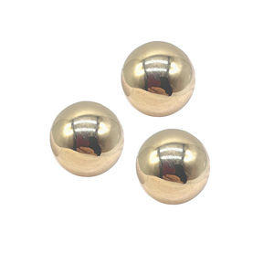 Медные шарики 10 мм 20 мм 30 мм Твердые Латунные шарики подшипника - Product Image 1