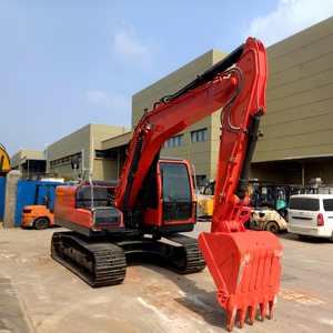 รถขุด DOOSAN DX140 มือสอง 14 ตัน เครื่องยนต์คัมมินส์ ปั๊มไฮดรอลิกคาวาซากิ มอเตอร์ วาล์ว KYB ชั่วโมงการใช้งานต่ำ สภาพ 90% ใหม่ ราคาแข่งขัน ปี 2023 - Product Image 1