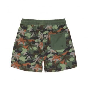 Short de bain personnalisé pour enfant, motif floral de dessin animé, séchage rapide, pour garçons et tout-petits, idéal pour la plage et le bord de mer - Product Image 2