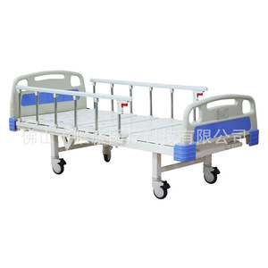 เตียงพยาบาลปรับระดับด้วยมือ ยี่ห้อ Yao Kang รุ่น YK-M202-B พร้อมฟังก์ชั่นโยกสองทิศทาง เตียงโรงพยาบาล เฟอร์นิเจอร์ทางการแพทย์ - Product Image 1