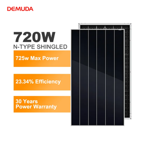 แผงโซลาร์เซลล์แบบ N-Type Half Cell 720W ประสิทธิภาพสูงสำหรับติดตั้งบนหลังคา พร้อมการรับประกัน 25 ปี จากจีน ที่นำเทคโนโลยีใหม่มาขึ้นมาใช้ - Product Image 2