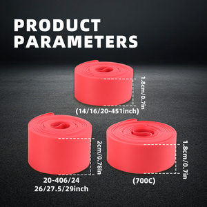 Cinta protectora TPU para llantas de bicicleta A prueba de <span class=keywords><strong>pinchazos</strong></span> Fácil de instalar para bicicletas de carretera y montaña - Product Image 4