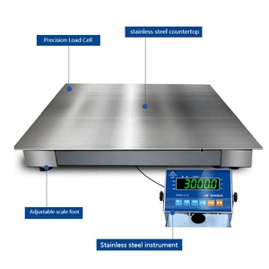 Langlebige 1-Tonnen-Digitalwaage 1x1m 1000kg Kapazität OEM Anpassbare Waagen für Präzise Gewichtsmessung - Product Image 1