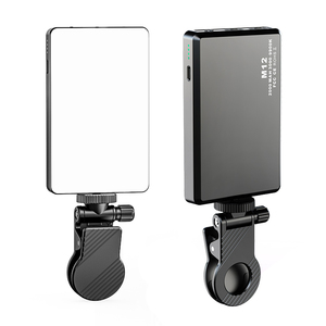 Lumière de remplissage pour <span class=keywords><strong>selfie</strong></span> sur téléphone, pour appareil photo de téléphone, en direct, légère et portable, lumière de vlogging, mini lumière vidéo LED - Product Image 2