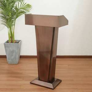 Prix usine Moderne En Acier Inoxydable Réception Restaurant Réception Hôte Bureau Discours Auditorium Cinéma Théâtre Bureau De Conférence - Product Image 4