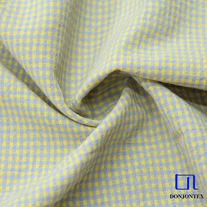 TC Fabrics Doble Color Plaids Tejido 48% Poliéster 52% Algodón Tela a cuadros para camisetas - Product Image 5