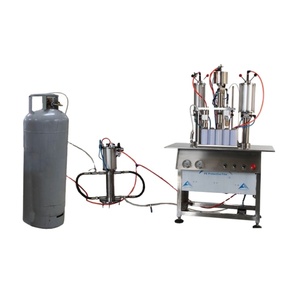 Filling Sealing Machine <b>Spray</b> Can Air Freshener Filler Aerosol Gas Filling and Sealing Machine for <b>Spray</b> Can - Product Image 2