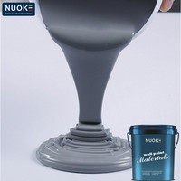 Revêtement liquide imperméable mat à base d'eau en acrylique Nuoke Super Factory, scellant pour toiture, 20 kg