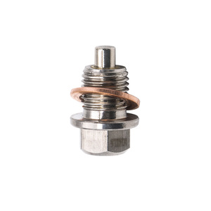 Bouchon de vidange magnétique en acier inoxydable HOSO RACING M14X1.5 pour carter d'huile moteur - Product Image 5