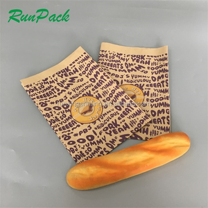 ถุงกระดาษใส่ขนมปังแบบใช้แล้วทิ้ง รีไซเคิลได้ เกรดอาหาร ผลิตตามสั่ง - Product Image 6
