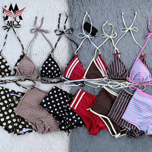 Costume da Bagno <span class=keywords><strong>di</strong></span> <span class=keywords><strong>Lusso</strong></span> OEM per Donna, Stampa Personalizzata, Logo Personalizzato, <span class=keywords><strong>Bikini</strong></span> 2026, Campione Disponibile in 7 Giorni - Product Image 1