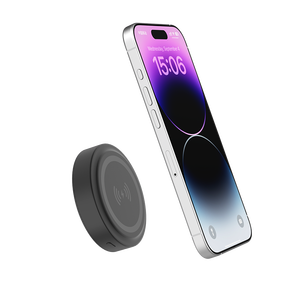 2025 새로운 원형 디스크 초박형 및 초경량 3000mAh 휴대용 전원 은행, LED 디스플레이가 있는 미니 무선 충전기 - Product Image 1