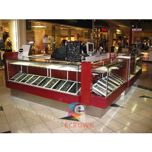 Kiosque d'affichage de diamant de verre de centre commercial de magasin de tungstène pour le diamant de <span class=keywords><strong>Cartier</strong></span> - Product Image 1