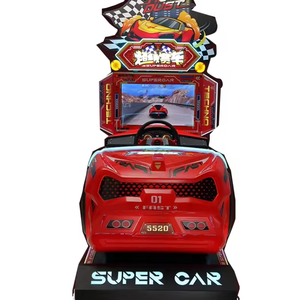 Máquina de Juego de Carreras de Coches para Niños, Operada con Monedas, para Centros de Juego, Entrenamiento de Conducción, Venta al por Mayor, Económica - Product Image 1