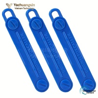 Décapsuleur Original Fox Caller, lot de 3, plastique bleu, accessoire de bar portable