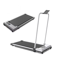 Tapis de marche électrique sous le bureau, tapis de course pliable portable pour la maison et le bureau, équipement compact avec design gain de place
