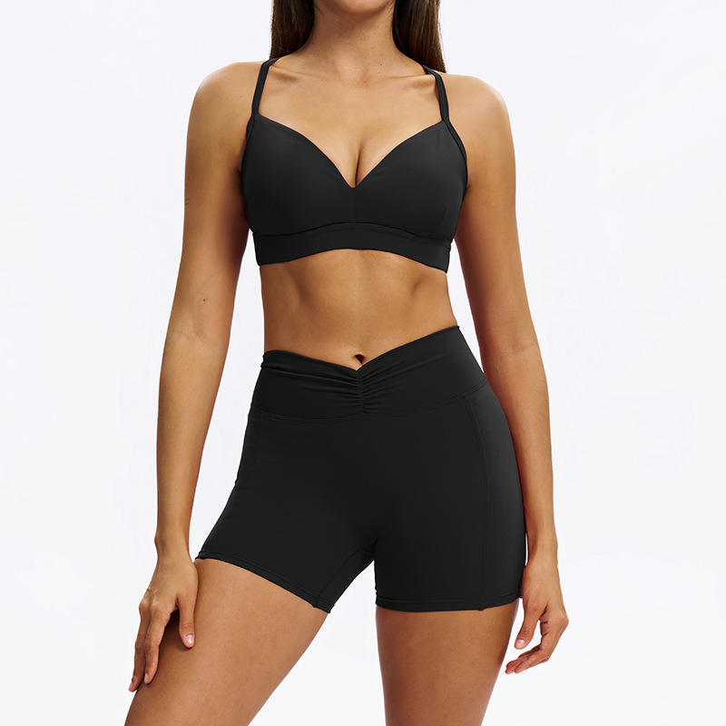 Bra+Shorts-Black