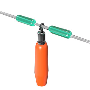 Micro Perforated <b>Float</b> Seat Silicone Rotating Small Hole 0.6mm Line Passage No Baffle Plate Strong Adhesion Rock <b>Fishing</b> - Product Image 5