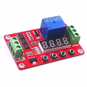 โมดูลรีเลย์แบบตั้งโปรแกรมได้ OKY3011-5 12V DC, สวิตช์ตั้งเวลา FRM01 สำหรับควบคุมอัตโนมัติ, หน่วงเวลาเปิด/ปิด - Product Image 5