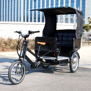 Tuk-tuk, tricycle à assistance au pédalage, pousse-pousse à 3 roues, tricycle familial, taxi-vélo cargo/passagers, <span class=keywords><strong>voiture</strong></span> de <span class=keywords><strong>mariage</strong></span>, vélo électrique rétro - Product Image 4