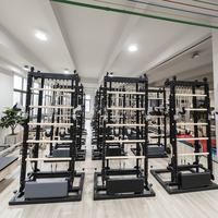 Queenlife Pilates Power Spiral Tower Multi-fungsi Reformer Peningkat Fleksibilitas Tulang Belakang Rentang Gerakan 3D untuk Studio Yoga