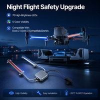 Tira de Luces LED de Seguridad para Drones PL10, Alta Visibilidad, Multicolor, Lámpara de Advertencia, Accesorios para Drones Pilot2, para Operaciones Nocturnas
