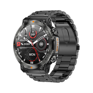 Montre intelligente <span class=keywords><strong>pour</strong></span> homme AK61 Outdoor Fitness Bracelet Tracker 1.39 pouces HD BT Call Dafit Smart <span class=keywords><strong>Watch</strong></span> 2025 - Product Image 1