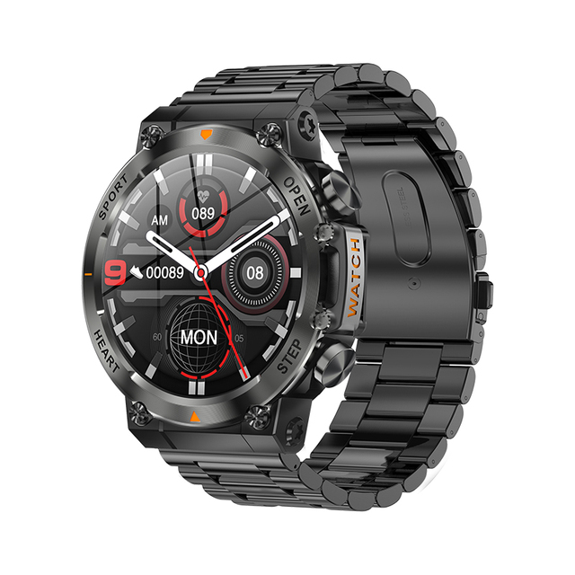 Men's Smartwatch AK61 Outdoor Fitness Bracelet Tracker 1.39 Inch HD BT Call Dafit Smart Watch 2025