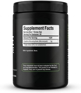 OEM Private Label 500g <b>Creatine</b> Hcl Sports Nutrition Supplement <b>Creatine</b> Monohydrate Powder - Product Image 2
