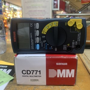 มัลติมิเตอร์ดิจิตอลรุ่นใหม่ CD771 - ความแม่นยำสูง (0.01%+1) 500V/10A สำหรับงานอุตสาหกรรม มัลติมิเตอร์ดิจิตอล CD771 - Product Image 3
