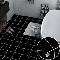 Revêtement de Sol PVC Effet 3D, Papier Peint Adhésif pour Décoration Murale Intérieure