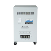 30kva 30kw 220V affichage LED SVC monophasé 90-260V stabilisateur de régulateur de tension automatique pour climatiseur