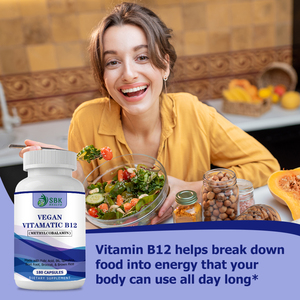 Cápsulas Veganas de Vitamina B12 OEM ODM para el Metabolismo Energético, se Pueden Usar Todo el Día, Promueven la Claridad Mental, Cápsulas en Blíster - Product Image 5