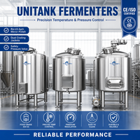 Équipement de brassage de bière artisanale à haute efficacité pour brasserie à 2, 3 ou 4 cuves