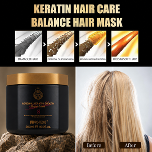 Mascarilla profesional de <span class=keywords><strong>colágeno</strong></span> <span class=keywords><strong>para</strong></span> <span class=keywords><strong>el</strong></span> cabello, mascarilla con queratina Natural Biotina, tratamiento de <span class=keywords><strong>colágeno</strong></span>, queratina <span class=keywords><strong>para</strong></span> cabello seco dañado - Product Image 3