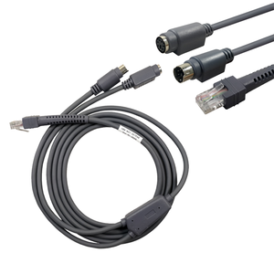 <span class=keywords><strong>Cavo</strong></span> pos per scanner di codici a barre KB2 per <span class=keywords><strong>tastiera</strong></span> CBA-K01-S10PAR all'ingrosso per Symbol Moto LS2208/DS2208/LS4208/LS4478/DS9208/DS3578 - Product Image 1